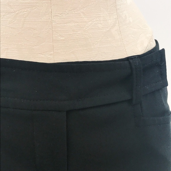 Trina Turk 2 Black Low Rise Trouser Bermuda Shorts - Picture 4 of 12